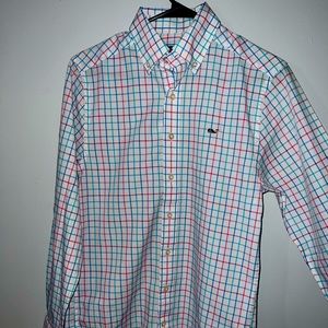 Mens XS Vineyard Vines long sleeve button down